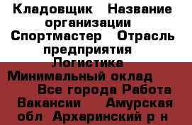 Кладовщик › Название организации ­ Спортмастер › Отрасль предприятия ­ Логистика › Минимальный оклад ­ 28 650 - Все города Работа » Вакансии   . Амурская обл.,Архаринский р-н